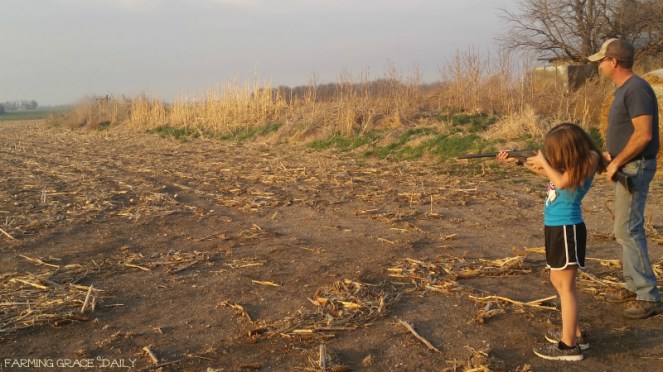 BB gun daughter father time